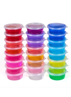 Generic 4 pieces of mini slime packs, each pack contains a different color of slime.  - Image 2