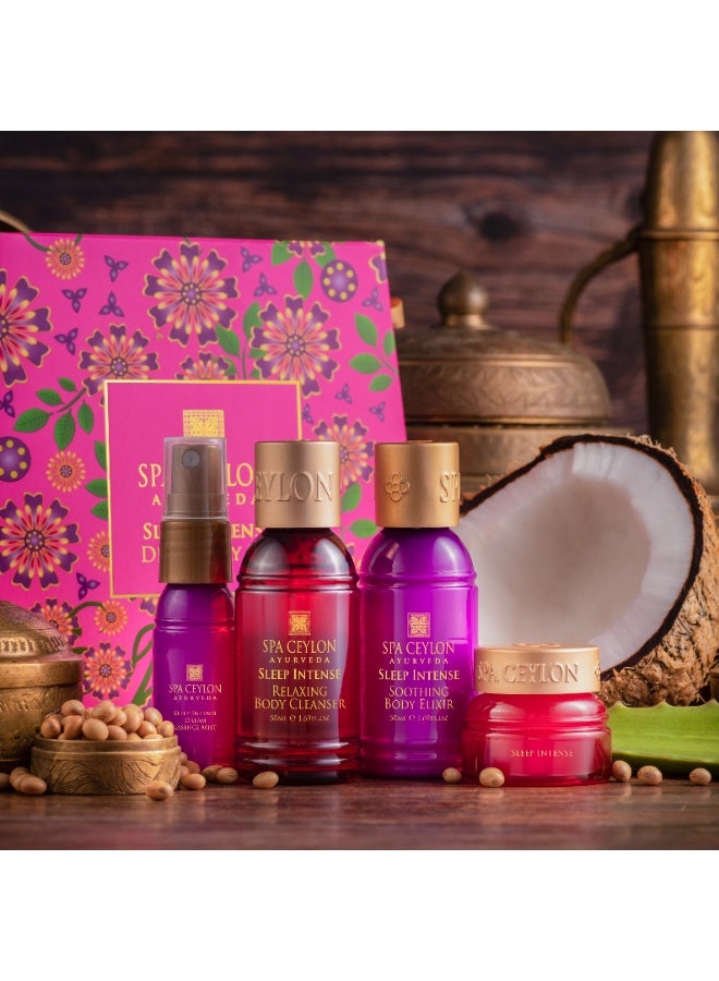 spa ceylon Sleep Intense Discovery Set | Ayurvedic Spa Kit For Restful Sleep | Body care Set | Gift set - Image 4