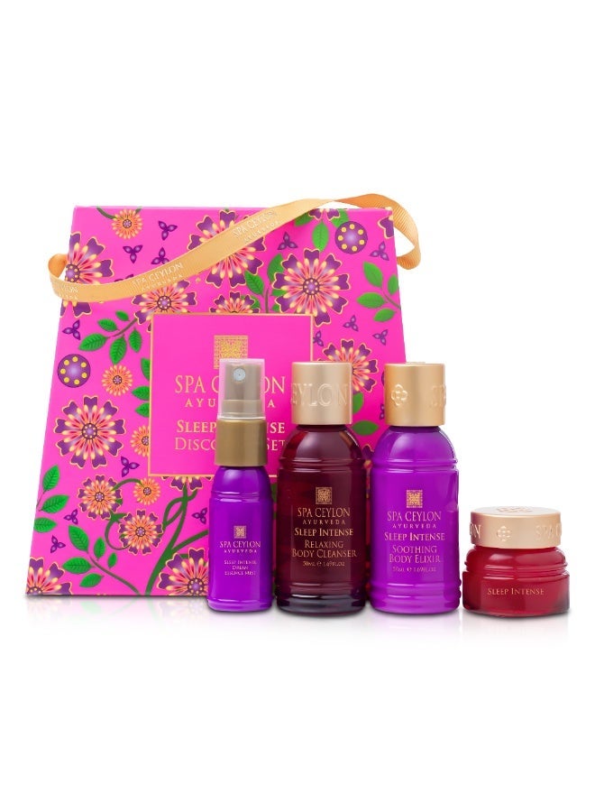 spa ceylon Sleep Intense Discovery Set | Ayurvedic Spa Kit For Restful Sleep | Body care Set | Gift set - Image 1