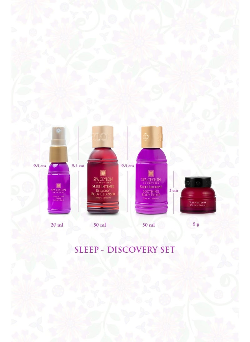 spa ceylon Sleep Intense Discovery Set | Ayurvedic Spa Kit For Restful Sleep | Body care Set | Gift set - Image 3