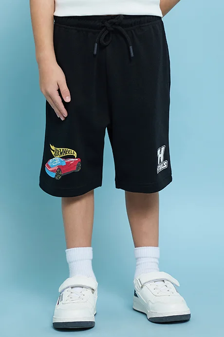 أر أند بي Printed Shorts with Drawstring Waist