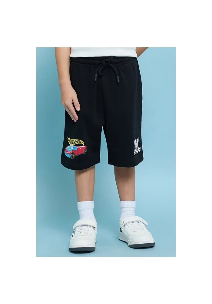 R&b Printed Shorts with Drawstring Waist
