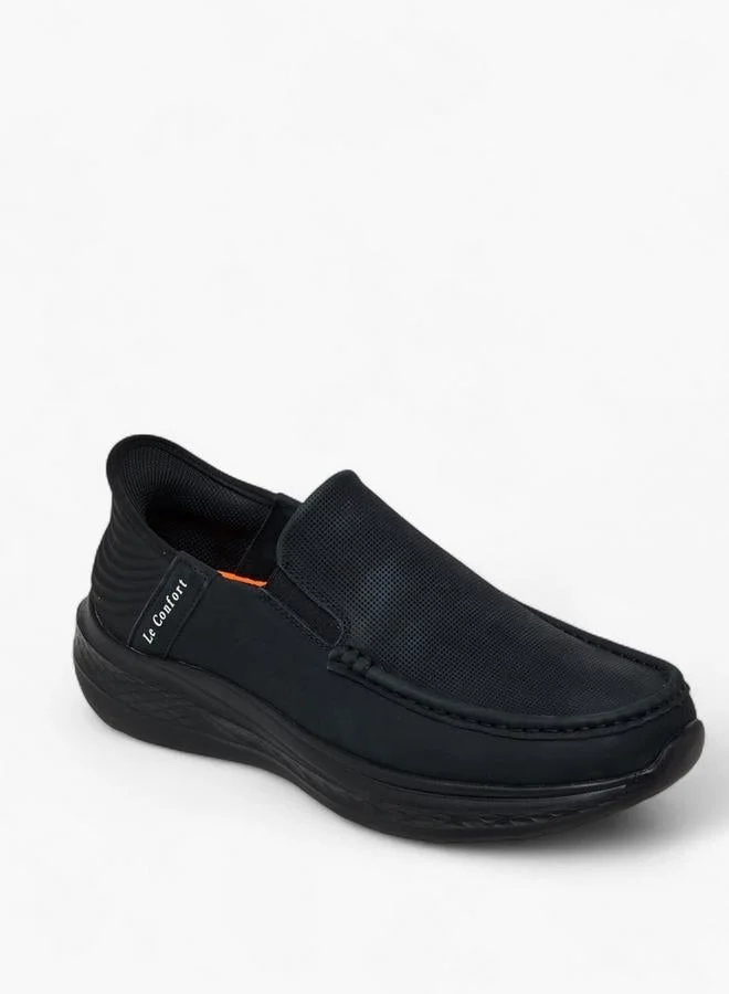 لو كونفورت أحذية رجالية جلدية سهلة الارتداء