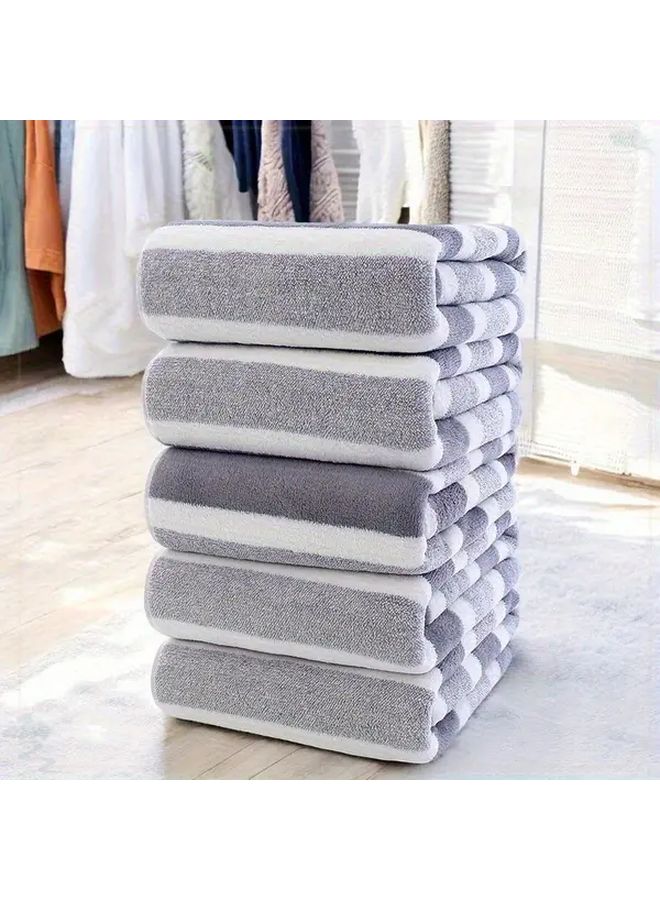 Quick Dry Large Bath Towel 70x140cm Green Superfine Fiber For Spa Travel Yoga - Image 2