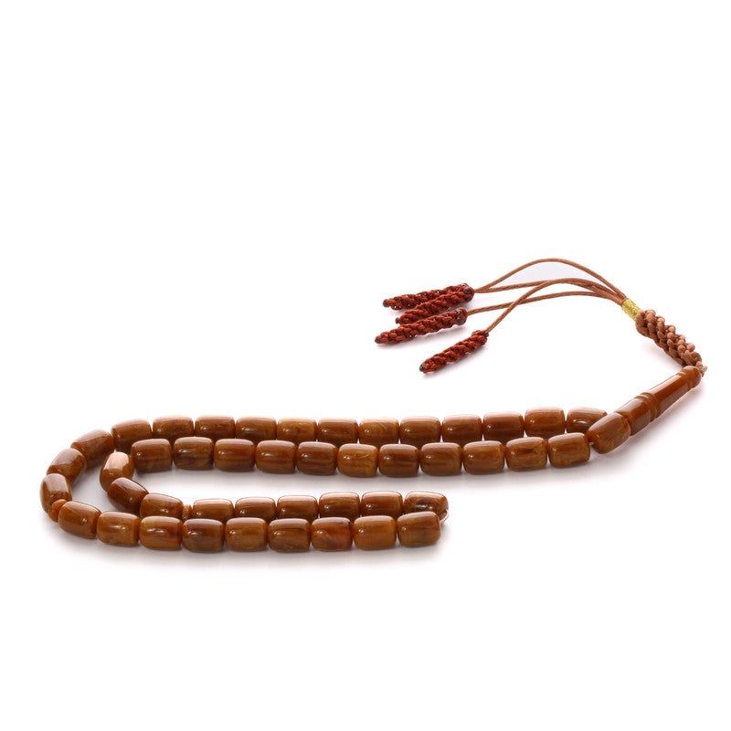 آر إس مسباح تراب الكهرمان البولندي لون قهوة 45 كركوشة بني - Image 1