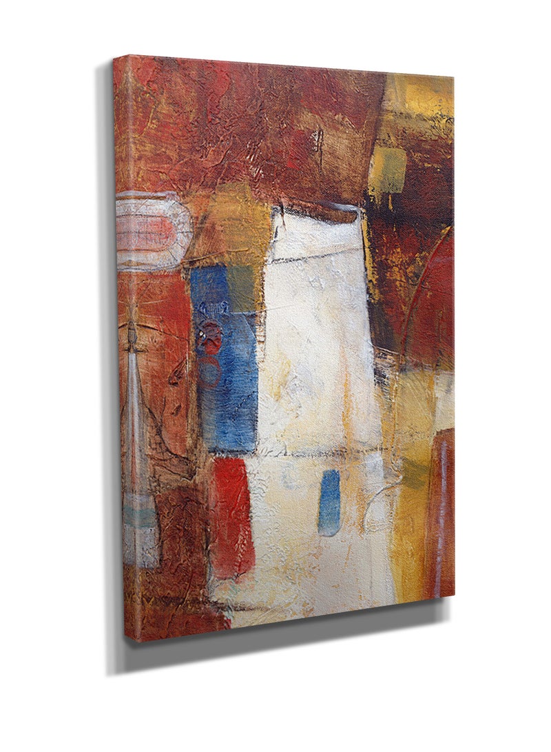 مودكلاس لوحة جدارية كانفس بتصميم تجريدي - Image 2