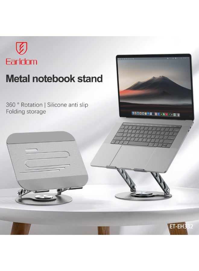 Earldom ET-EH332 Metal 360 Rotation Rotary Bracket Laptops And Tablets STAND - Image 2