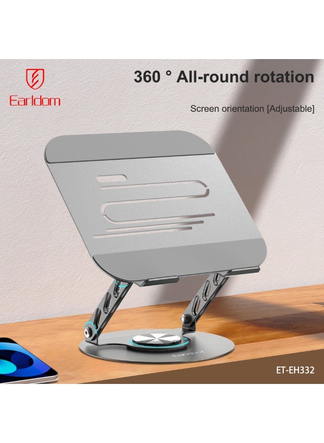 Earldom ET-EH332 Metal 360 Rotation Rotary Bracket Laptops And Tablets STAND - Image 3
