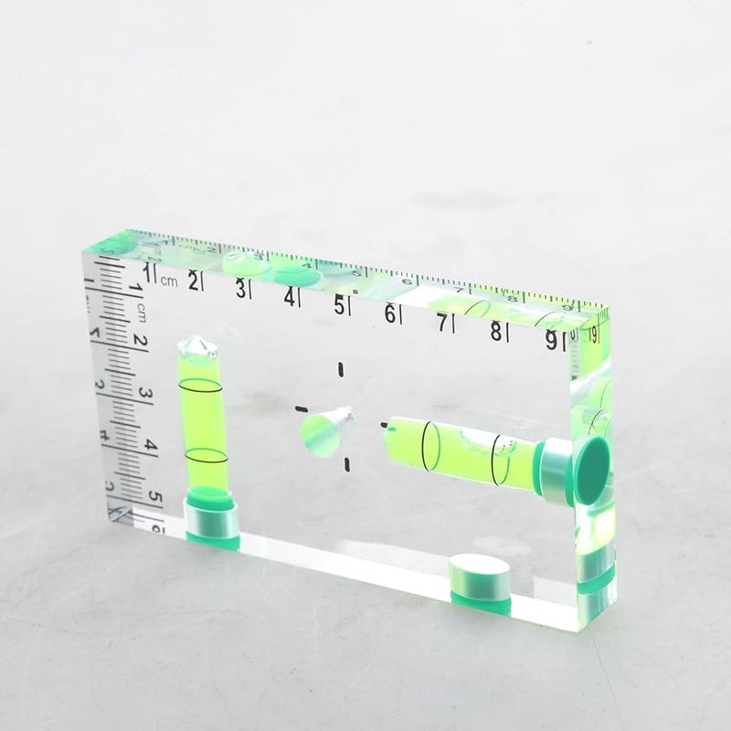 أداة مستوى الجيب الأكريليكية مع فقاعة 90 و 180 درجة وقاعدة مغناطيسية قوية للميكانيكيين - Image 4