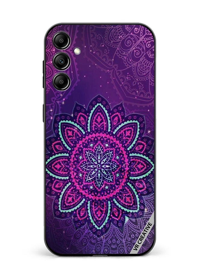 VR CREATIVE Protective Case Cover For Samsung Galaxy A34 Mandala Design Multicolour - Image 1