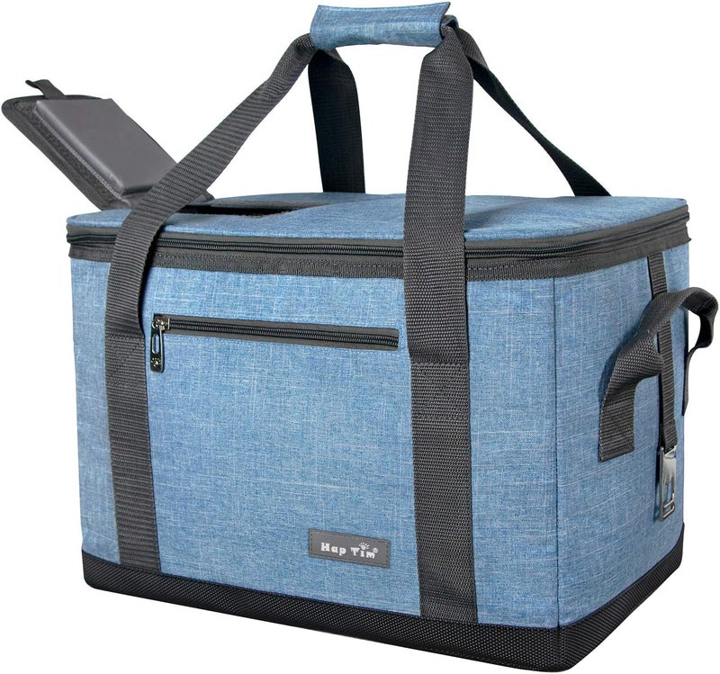 Hap Tim Soft Cooler Bag 40-Can Large Reusable Grocery Bags Upgraded Soft Sided Collapsible Travel Cooler for Outdoor Travel Hiking Beach Picnic BBQ Party (AE13634) - Image 1