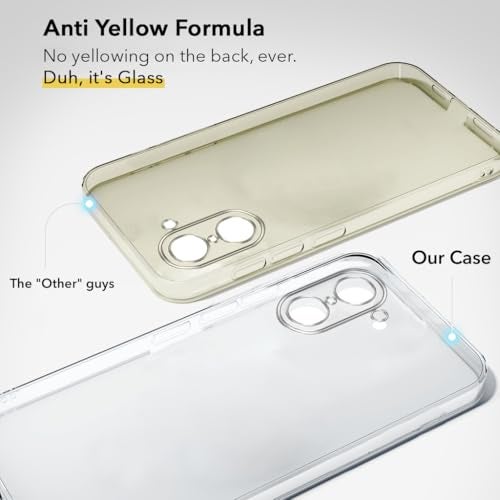 Jkobi Lifetime Anti-Yellow Clear Back Cover Case for Oneplus Nord CE 5 (Sleek Hard Crystal | Shockproof and Camera Protection) - Image 2