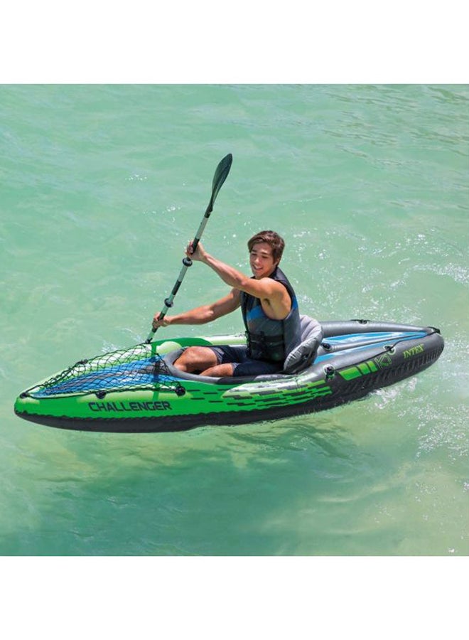 INTEX Challenger K1 Inflatable Kayak And Paddle - Image 3