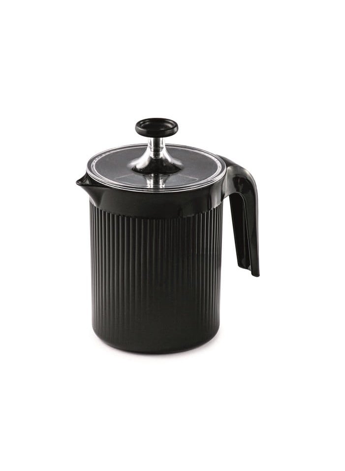 Snips Cremix Cappuccino Milk Frother – Black, Made in Italy - Image 2