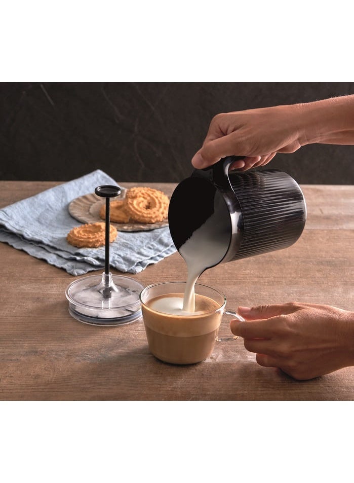 Snips Cremix Cappuccino Milk Frother – Black, Made in Italy - Image 4