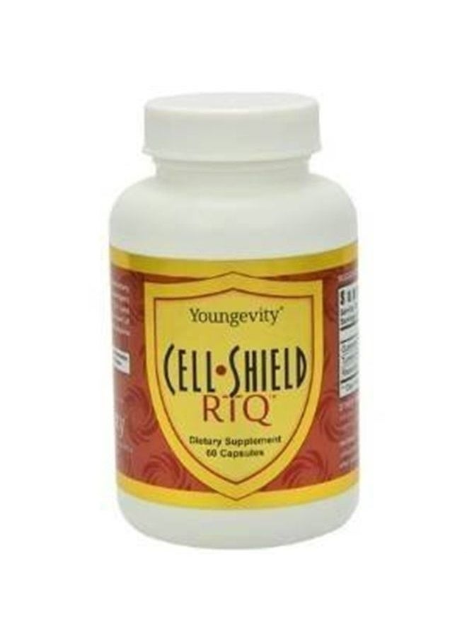 youngevity Resveratrol Turmeric Quercetin RTQ Cell Shield - 60 Capsules (Pack of 2)  - Image 1