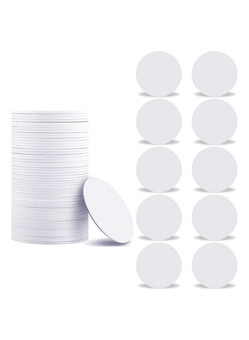 Rubik NFC 215 Cards, NTAG215 Rewritable NFC Coin Card Tag Compatible with Tagmo Amiibo and NFC Enabled Mobile Phones and Devices (Round Ntag 215 - 100 Cards) - Image 1