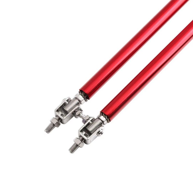 Car Large Enclosed Stainless Steel Tie Rod Telescopic Lift Rod Front And Rear Bars Fixed Front Lip Rear Shovel Adjustable Racing Tie Rod - Image 5