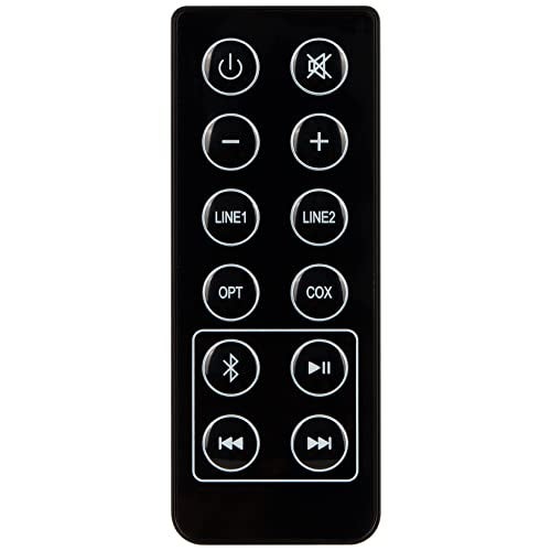 ZdalaMit RC10E Replacement Remote Control Applicable for Edifier Bookshelf Speakers R1280DB - Image 1