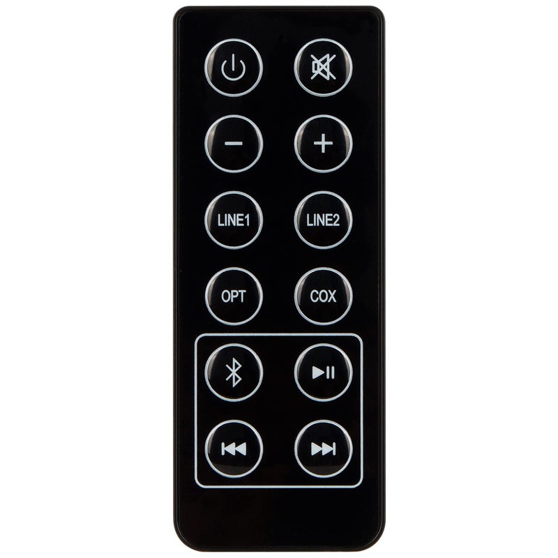 ZdalaMit RC10E Replacement Remote Control Applicable for Edifier Bookshelf Speakers R1280DB - Image 3