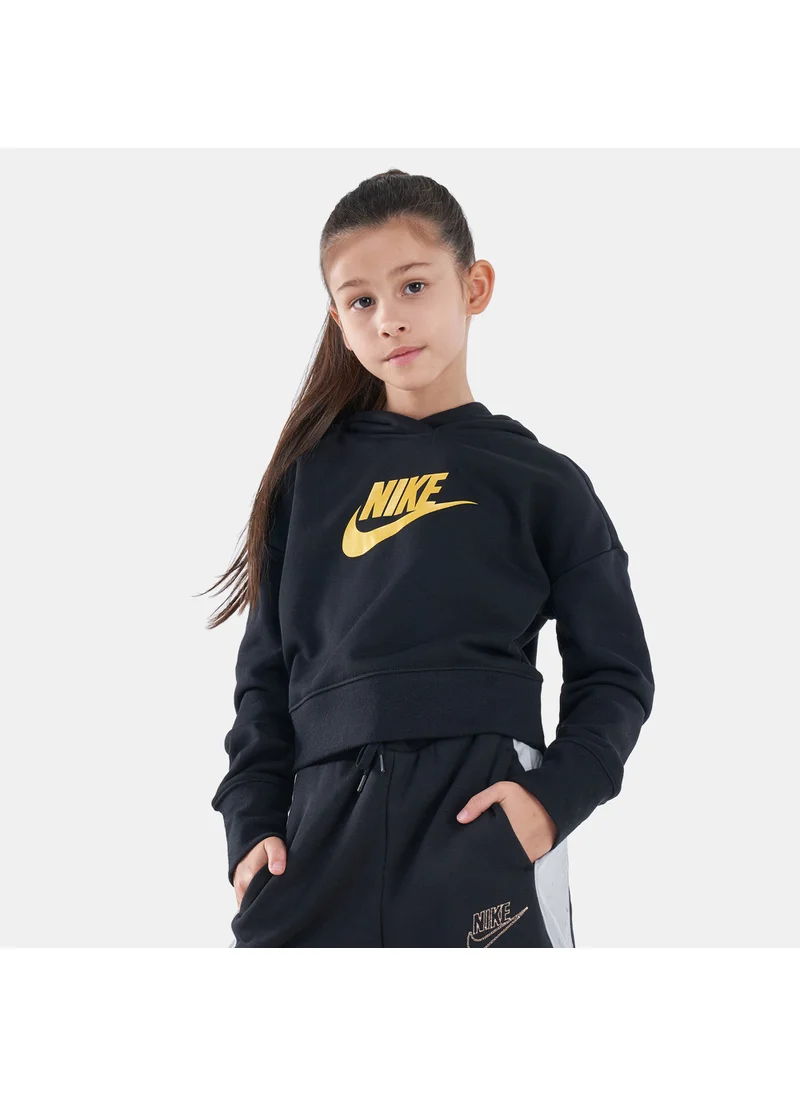 Nike Kids' Sportswear Club Crop Hoodie