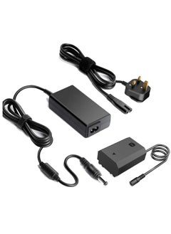 NP-FZ100 AC Power Supply Adapter + BC-QZ1 Battery Charger Kit Compatible with Sony Alpha A6600, FX3, a7C, A1, A7 III, A7 IV, A7R III, A7R IV, A7S III, A9, A9 II, A9R, A9S – Fast Charging and Continuous Power for Cameras