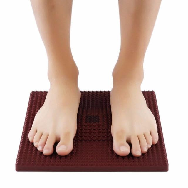 Madison Acupressure Mat for Feet Sciatica Pain Foot Massager Mat Magnetic Power Mat for Foot Palm Blood Circulation Stress Relief - Image 2