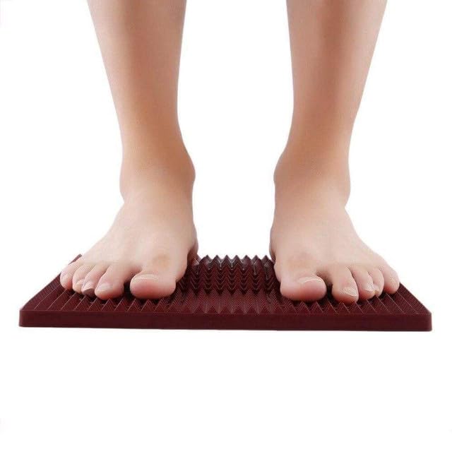 Madison Acupressure Mat for Feet Sciatica Pain Foot Massager Mat Magnetic Power Mat for Foot Palm Blood Circulation Stress Relief - Image 3
