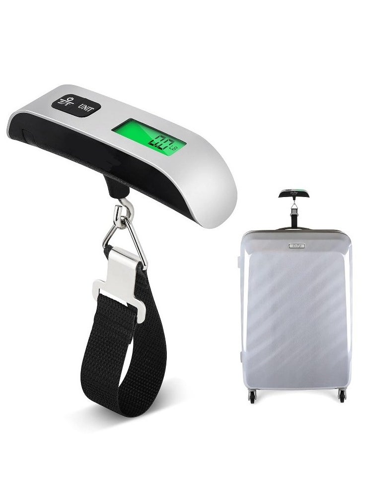 Generic Digital Travel Luggage Scale - Portable Handheld Digital Baggage Scale with LCD Screen, 50kg/110lbs - Electronic Travel Scale for Suitcases and Bags - Lightweight Digital Weighing Scale for Luggage.  - Image 4