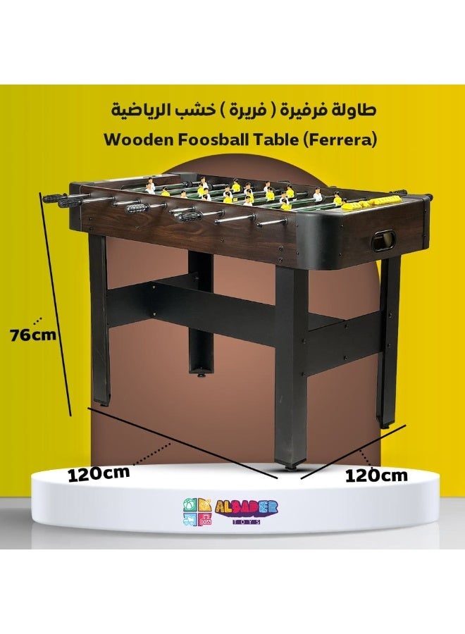 البدر طاولة كرة قدم للمنزل للأطفال والكبار, طاوله فريرة للاستخدام العائلي داخل المنزل والخارج, لعبة فريره من البدر - Image 2