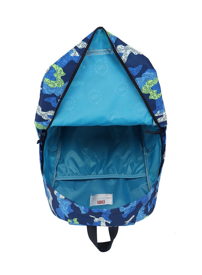 CUBS Camouflage Waterproof Kids 28L Backpack with zip closure Ideal for 6-12 years age group, Compatible with 15" Laptop - Image 4