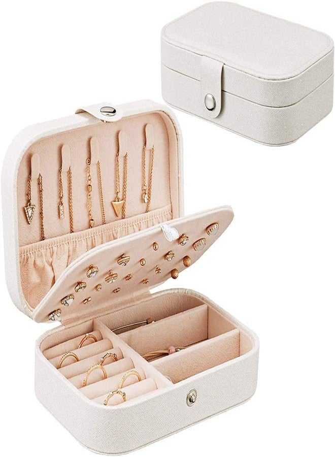 chiransi PU Leather Jewelry Box for Earring Rings Necklace Jewelry Holder Organizer Case//Double Layer jewelry Box for Earrings, Rings, Necklaces, Bracelets (Multicolor) (Pack of 1) - Image 3