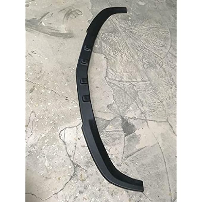 ProTuning Black Gloss Front Bumper spoiler/skirt/valance For MB E Class W212, C207, A207 2009-2013 - Image 3