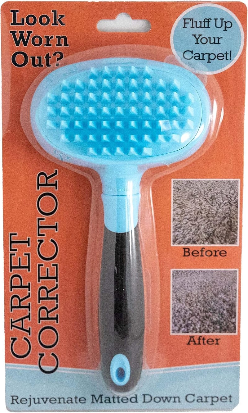 Johnny World The Carpet Corrector- Rejuvenate matted Down Carpet! Great for Steps, hallways and high Traffic Areas - Image 1
