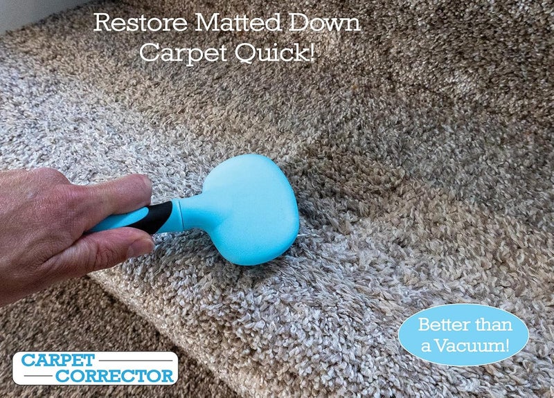 Johnny World The Carpet Corrector- Rejuvenate matted Down Carpet! Great for Steps, hallways and high Traffic Areas - Image 2