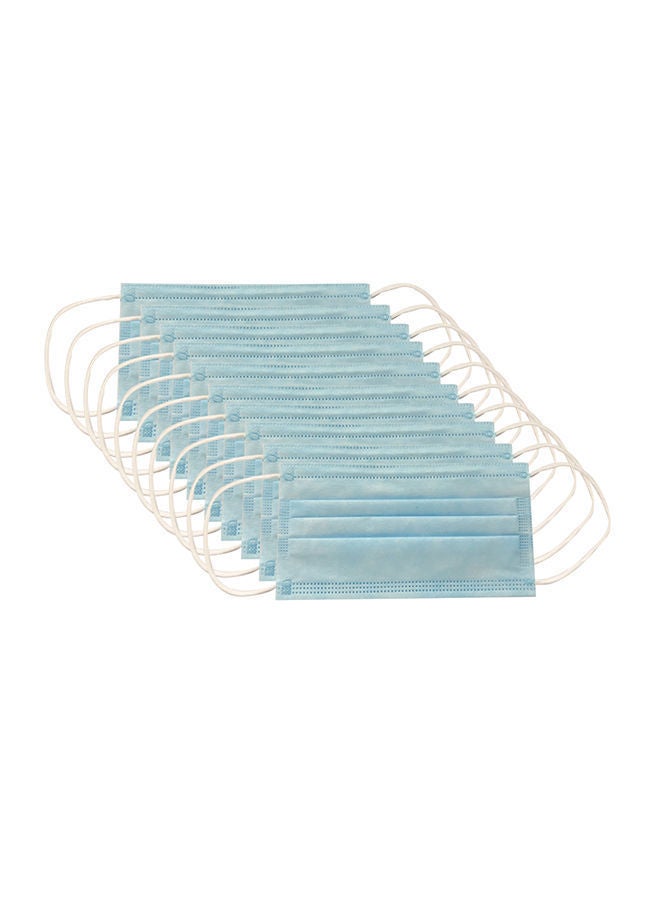 NIBEMINENT 10-Piece 3-Layer Disposable Safety Face Mask - Image 1