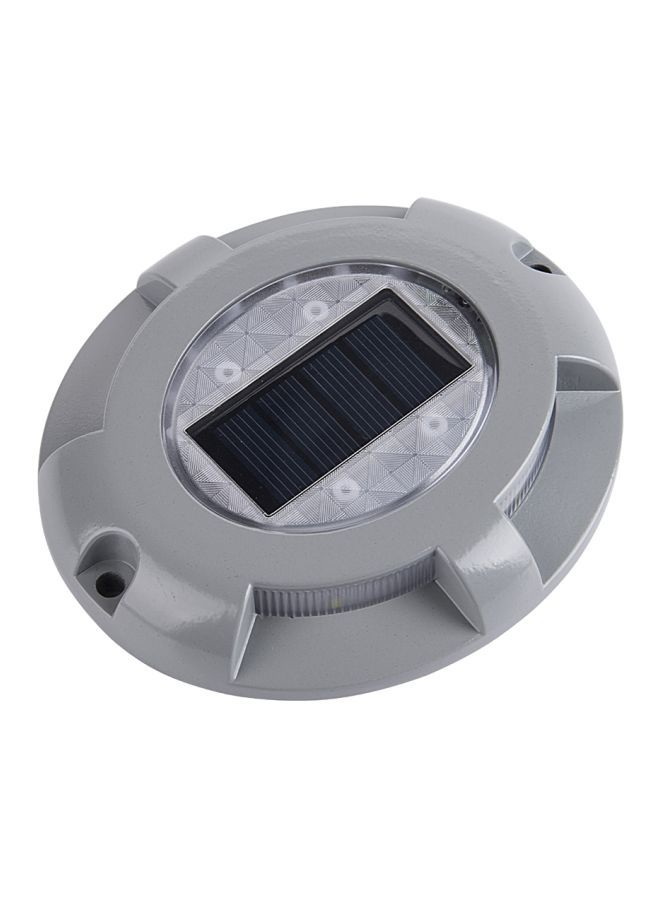 نيبمينينت مصباح أرضي للممر يعمل بالطاقة الشمسية بأربعة مصابيح LED رمادي/أسود/شفاف 25x12.5x22سم - Image 3