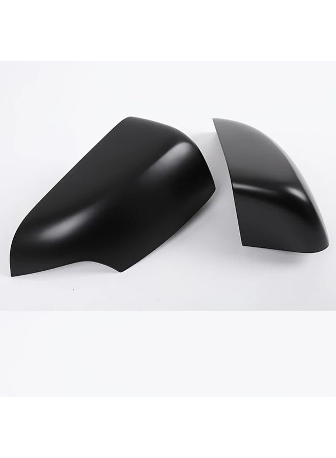 Matte Black Rearview Mirror Cover for Ford Ranger 2012-2022 Turn Signal Decoration - Image 4