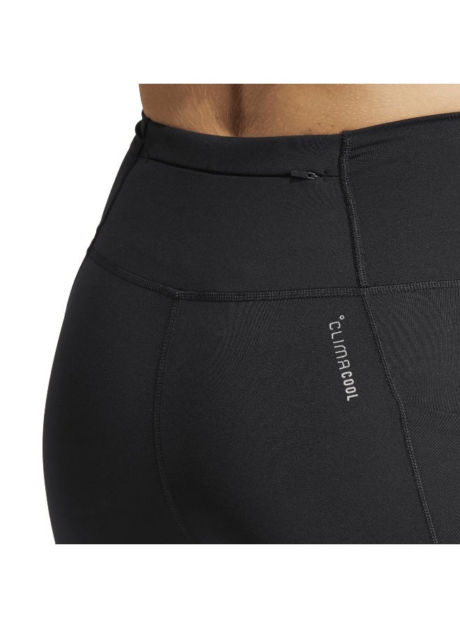 Ultimate 7/8 L Black Running Tights For Women 2XS