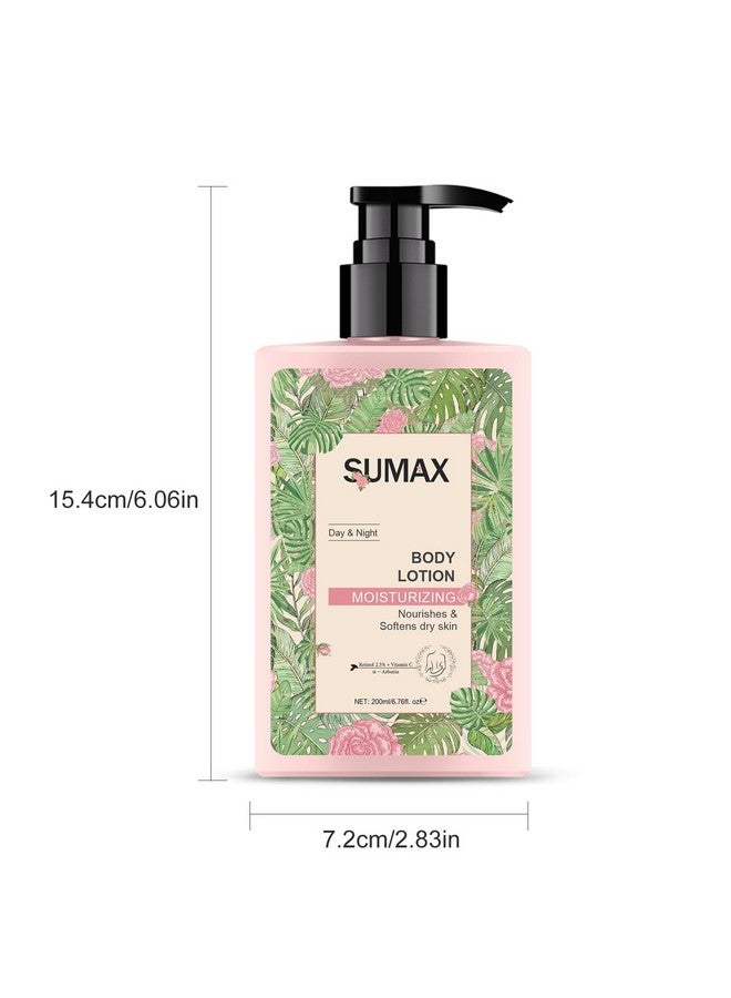 سوماكس لوشن مرطب للجسم تركيبة طبيعية امتصاص سريع لوشن مغذي ومرطب للجسم يمنع ويصلح البشرة الجافة للنساء والرجال - Image 2