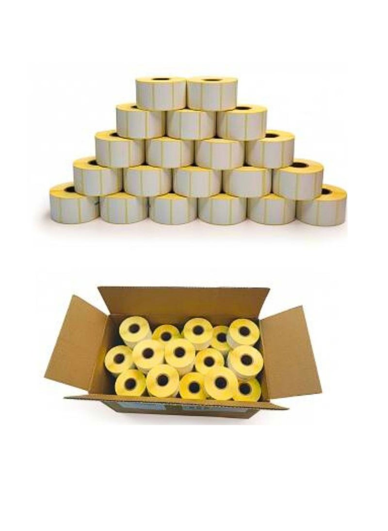 Generic 50 Rolls Thermal Labels 76mm X 50mm, 25mm core, (1000 labels-roll)  - Image 3
