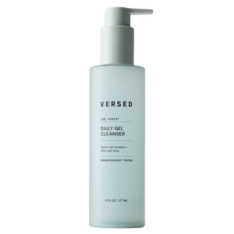 Versed The Purist Daily Antioxidant Gentle Face Cleanser - Daily Gel Cleanser + Moisturizing Face Wash for Sensitive Skin (The Purist - 6 Fl Oz (Pack of 1)) - Image 1