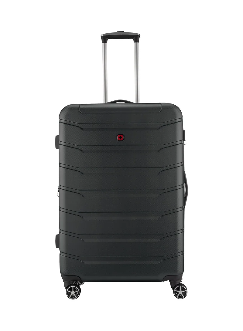 Wenger Vaiana Medium Hardside Expandable 78cm Check-In Luggage Trolley Black - 612355