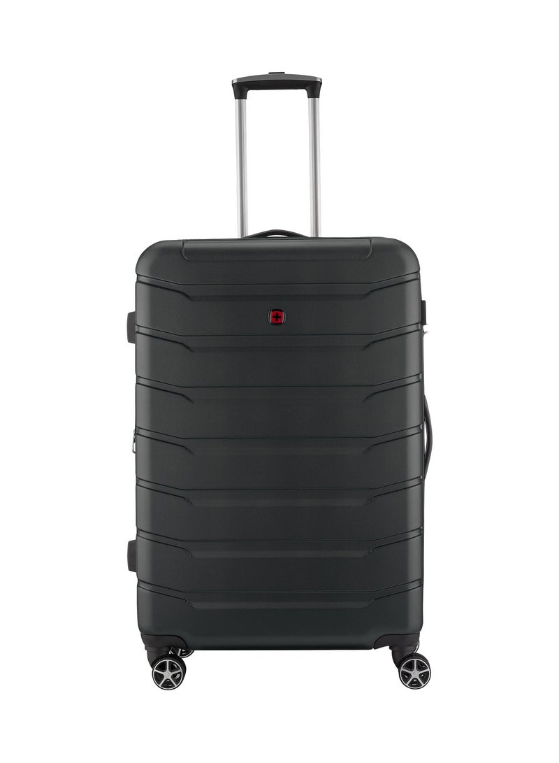Wenger Vaiana Medium Hardside Expandable 78cm Check-In Luggage Trolley Black - 612355 - Image 1