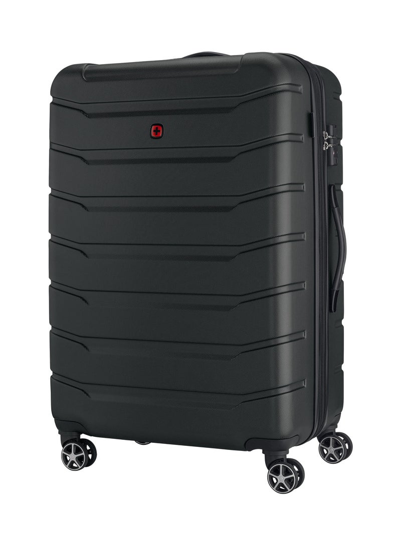 Wenger Vaiana Medium Hardside Expandable 78cm Check-In Luggage Trolley Black - 612355 - Image 4