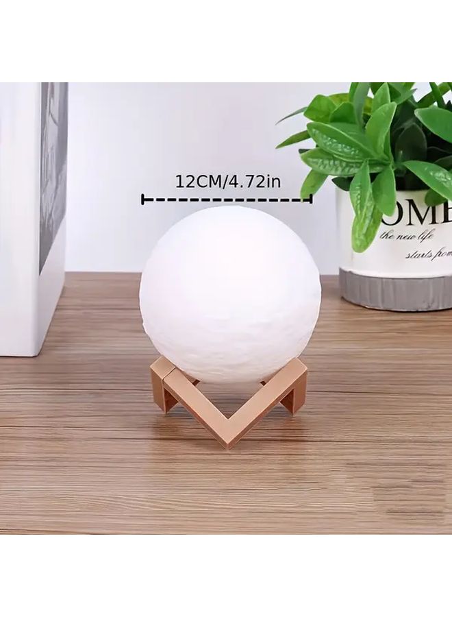Large Moon & Sun Night Light Battery Powered Warm Glow Lamp - Image 3