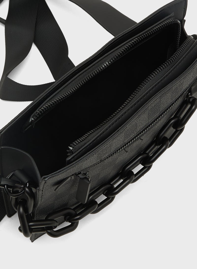 Robert Wood Casual Crossbody Bag - Image 5