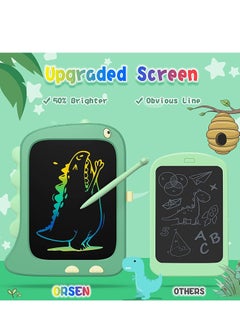 Generic LCD Writing Tablet Toddler Girl Travel Toys, 8.5 Inch Doodle Board Drawing Pad Girl Birthday Gifts, Drawing Tablets for 2-8 Years Old Kids (Green)  - Image 2