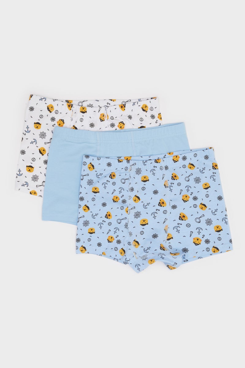 DeFacto Boy 3 piece Printed Boxer  - Image 1
