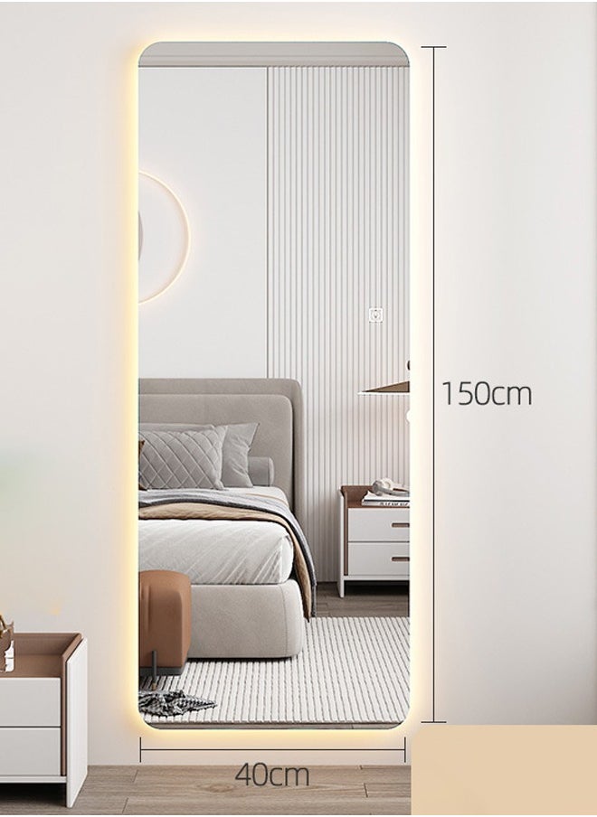 keke - HD Wall Mounted Rectangular Full Length LED Mirror 40 X 150 CM - Image 1